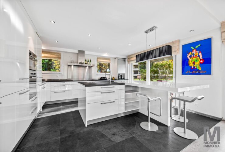 Magnifique duplex de 7.5 pièces avec terrasse et jardin privatif à Pully