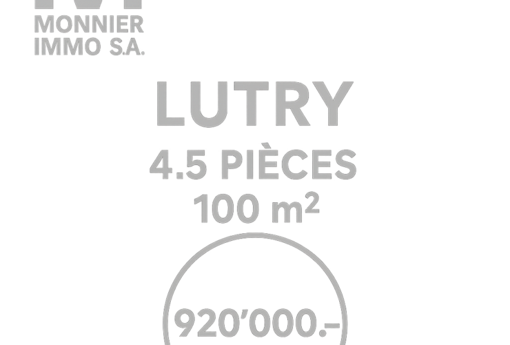 Appartement de rendement – Lutry