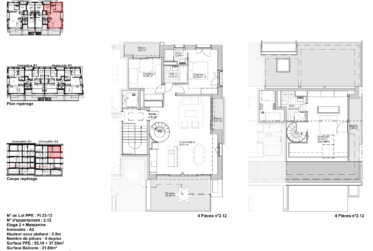Appartement neuf en duplex à Founex