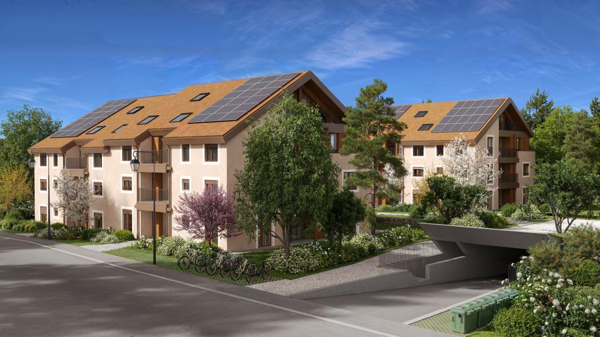 Appartement neuf en duplex à Founex