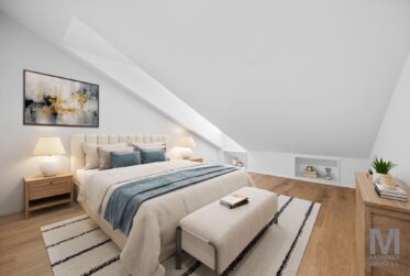 Appartement de 3.5 pièces en attique entièrement rénové