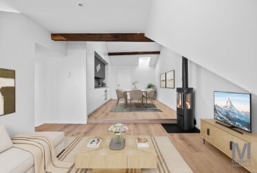 Appartement de 3.5 pièces en attique entièrement rénové
